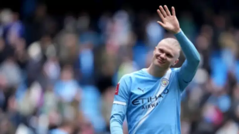 Manchester City Crushes Liverpool 4-0 in FA Cup, Haaland Hat-Trick Dominates