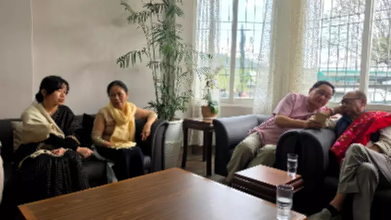 Manipur CM Visits Kuki District After 3 Years, Stops at MLA's Home