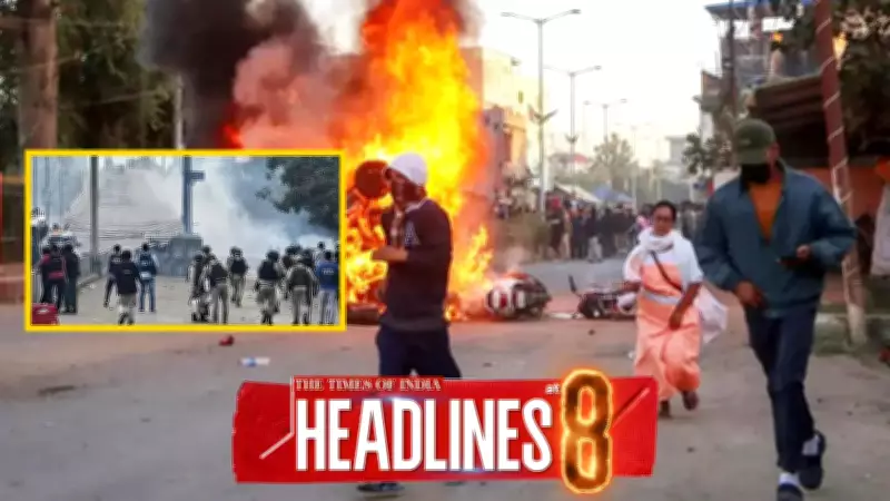 Manipur Violence Flares Again: 2 Children Killed in Blast, Curfew and Internet Shutdown Imposed