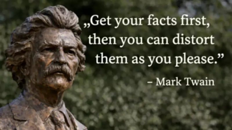 Mark Twain's Timeless Wisdom: The Art of Truth and Persuasion in Modern Discourse