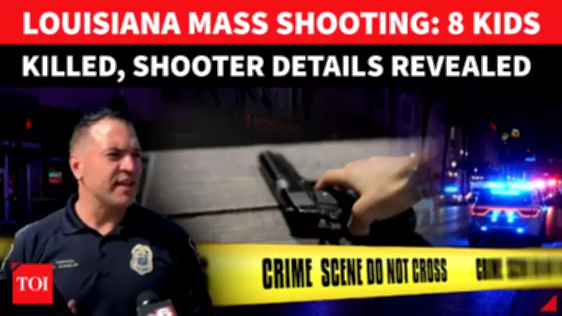 Mass Shooting in Shreveport, Louisiana: 10 Killed Including 8 Children, Suspect Details Emerge