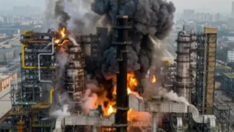 Massive Fire at Pachpadra Refinery Forces Postponement of PM Modi's Inauguration