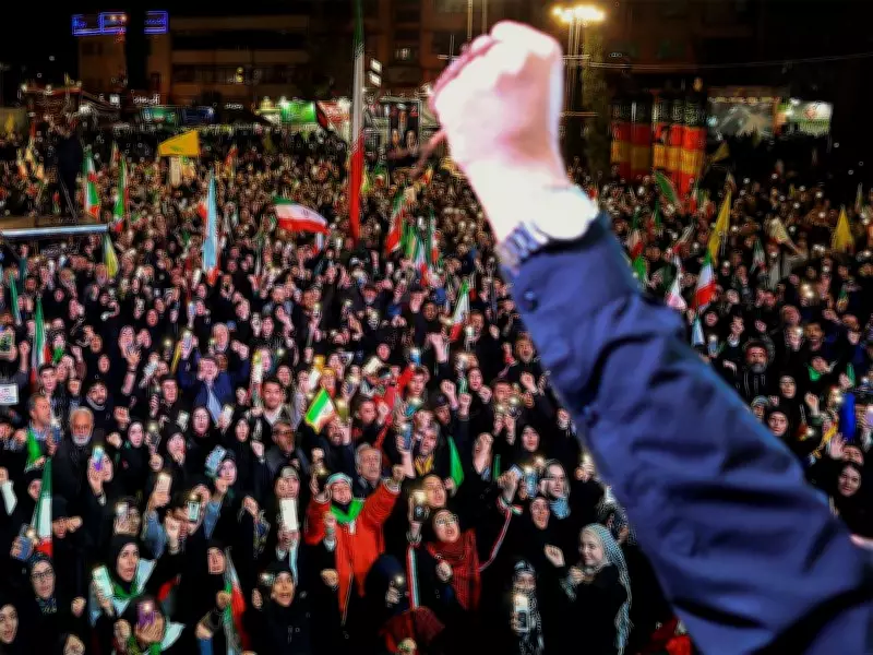 Massive Pro-Iran Rally in Tehran: Thousands Chant Anti-US, Anti-Israel Slogans