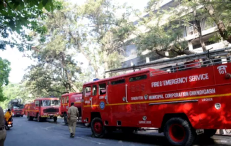 MC Joint Commissioner Reviews Fire Safety in Chandigarh Hospitals