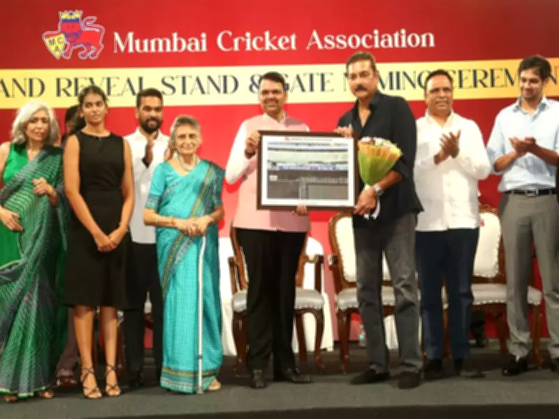 MCA Unveils Ravi Shastri Stand at Wankhede, Names Gates After Cricket Legends