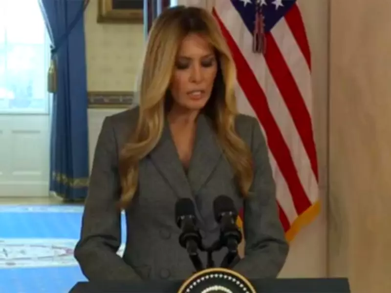 Melania Trump Denies Epstein Links, Calls Stories 'Completely False'