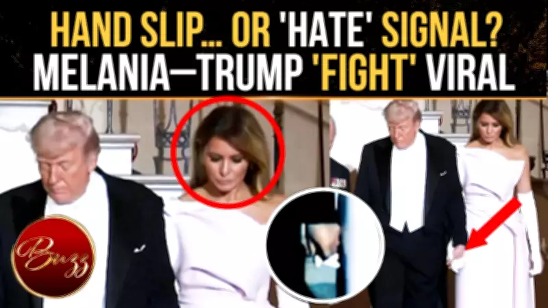 Melania Trump's Hand Release at Royal Dinner Sparks Viral Debate