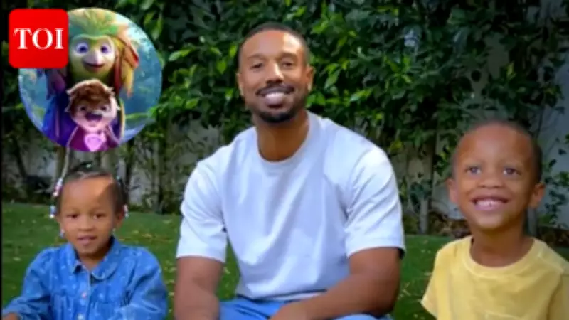 Michael B. Jordan Unveils 'Swapped' Trailer with Niece and Nephew