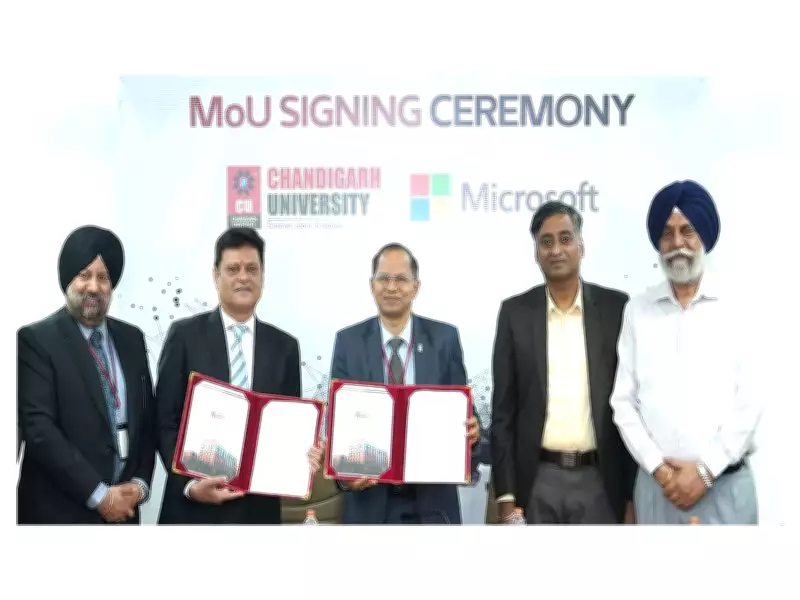 Microsoft Establishes New Skill Center at Chandigarh University to Boost Tech Education