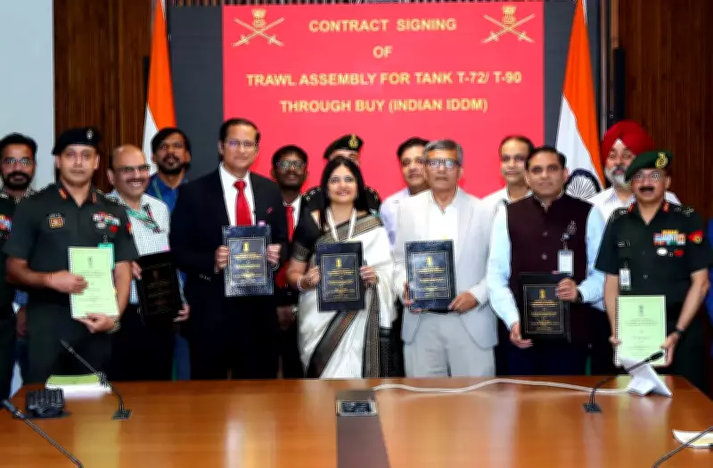 MoD Inks Rs 975 Crore Deal for TRAWL Assembly to Boost Tank Mine-Sweeping Capabilities