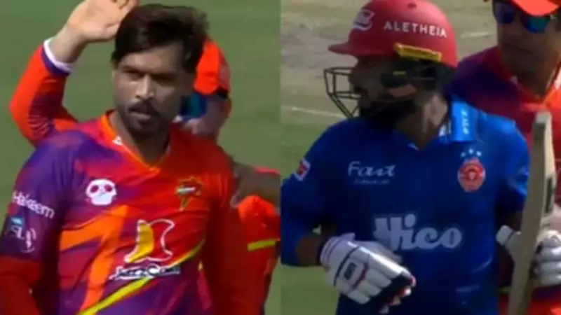 Mohammad Amir and Faheem Ashraf clash in heated PSL argument