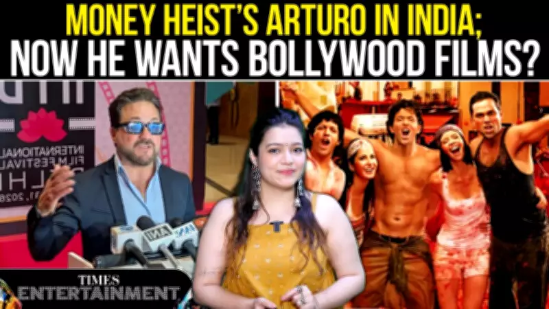 Money Heist Star Enrique Arce Eyes Bollywood Entry After India Trip