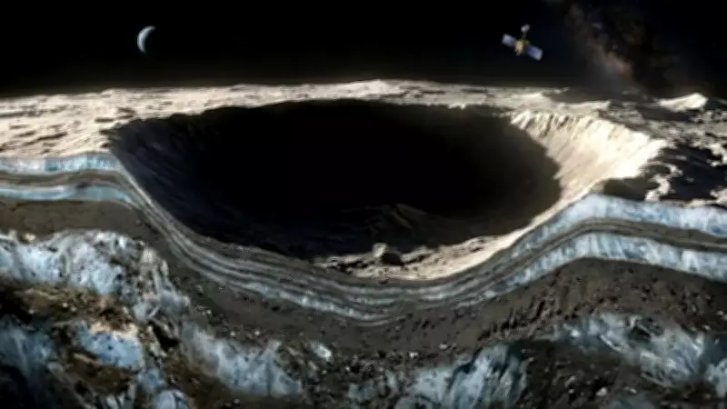 Moon's 1.5-Billion-Year Ice Accumulation Revealed in New Study, Aiding Future Space Missions