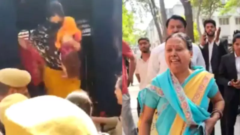 Mother's Anguish in Meerut Court as Blue Drum Murder Accused Face Hearing