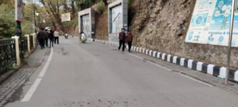 Mussoorie Mall Road Cleared of Encroachments Ahead of Peak Tourist Season