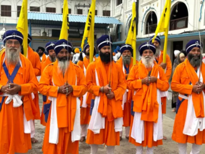 Nagar Kirtan Held in Tarn Taran, Celebrating Sikh Faith and Community Spirit