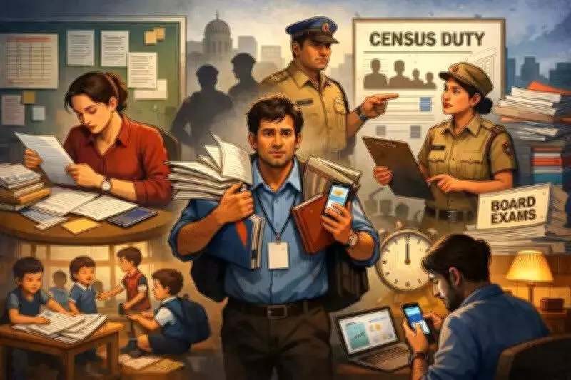 Nagpur CBSE Teachers Stressed as Govt Threatens FIR Over Census Duty Refusal