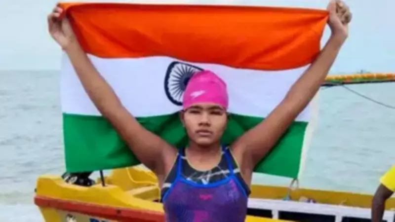 Nagpur's Ishwari Pande Becomes First Blind Swimmer to Cross Palk Strait