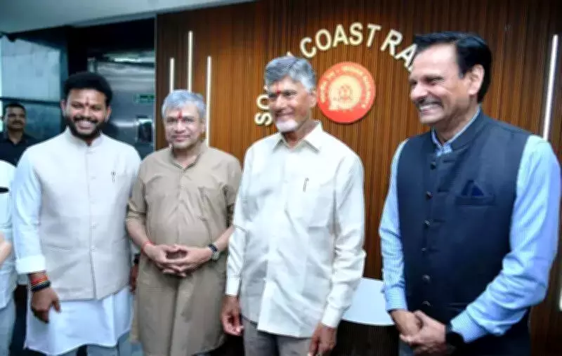 Naidu seeks special container trains, port connectivity from Railways