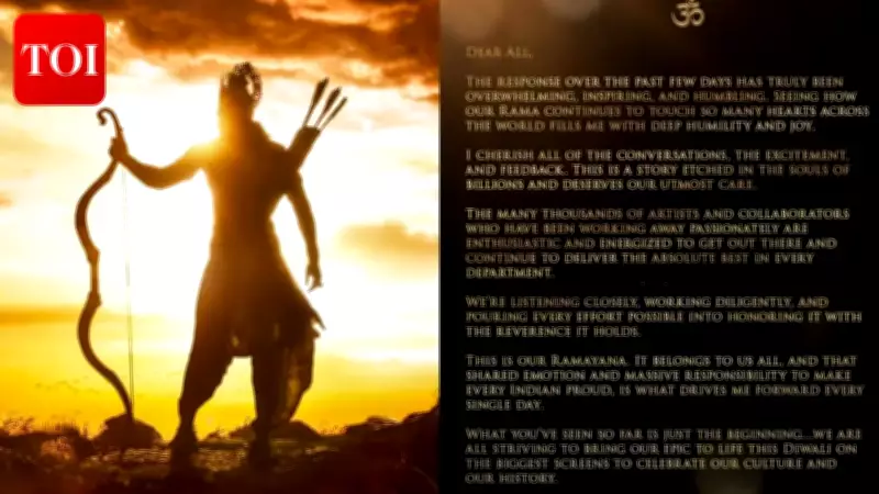 Namit Malhotra Responds to Mixed Reactions on 'Ramayana' Teaser, Teases 'Ravana' Clip