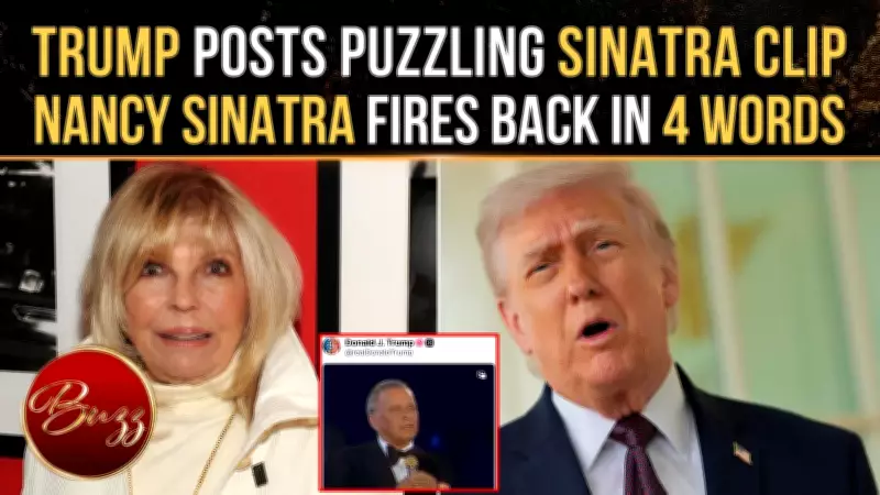 Nancy Sinatra's Scathing 4-Word Reply to Trump's Frank Sinatra Post Goes Viral