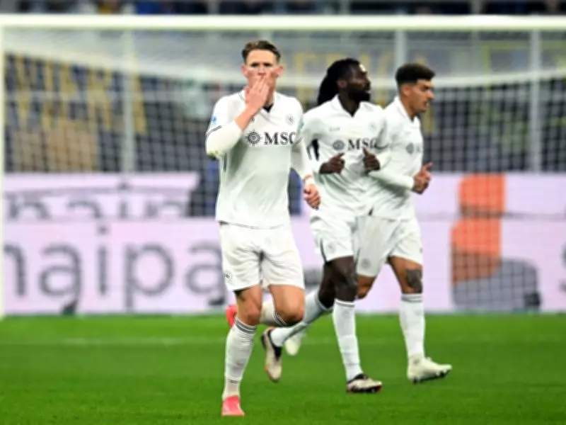 Napoli Stuns AC Milan in Serie A, Dents Rivals' Title Hopes with 1-0 Victory