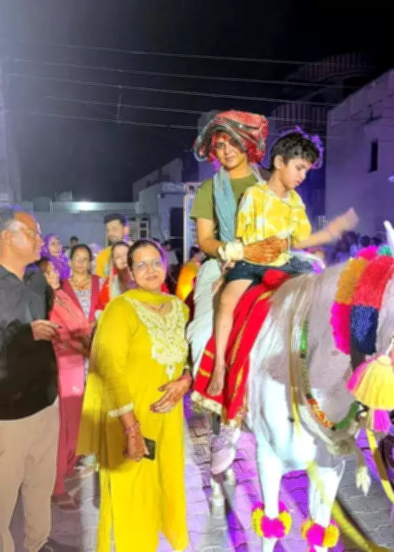 Narnaul Bride Rides Mare in Pre-Wedding Ritual, Challenges Gender Norms
