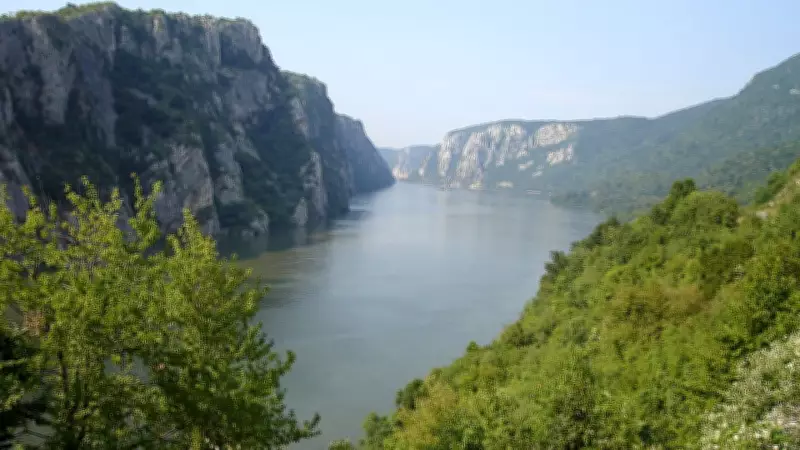 NASA Satellite Imagery Reveals Island Swallowed by Danube Dam Reservoir