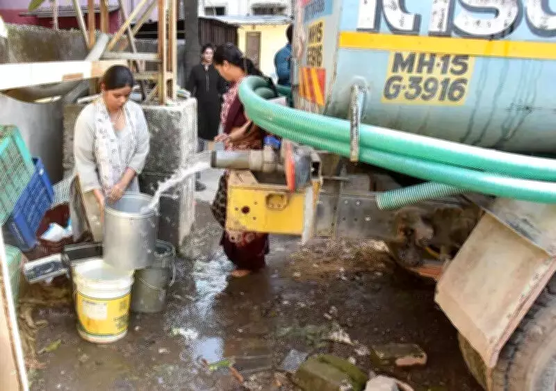 Nashik Faces Severe Water Crisis During Two-Day Civic Shutdown for Pipeline Repairs