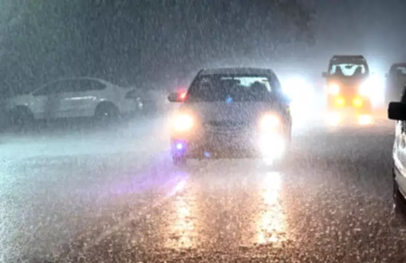 Nashik Hit by Sudden Heavy Rain, Flooding Roads and Damaging Crops