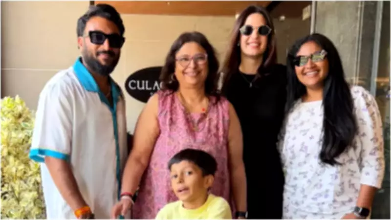Natasa Stankovic Shares Rare Family Photo with Hardik Pandya's Relatives Post-Divorce