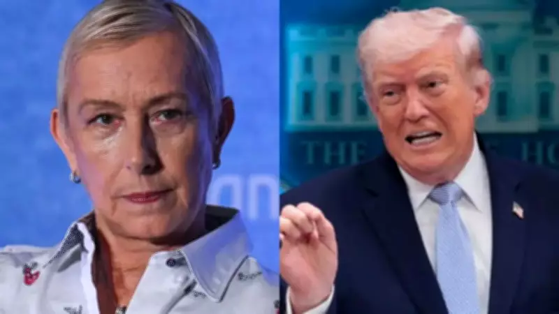 Navratilova Spots 'Big Fissure' in Trump Camp After He Lashes Out at Former Allies