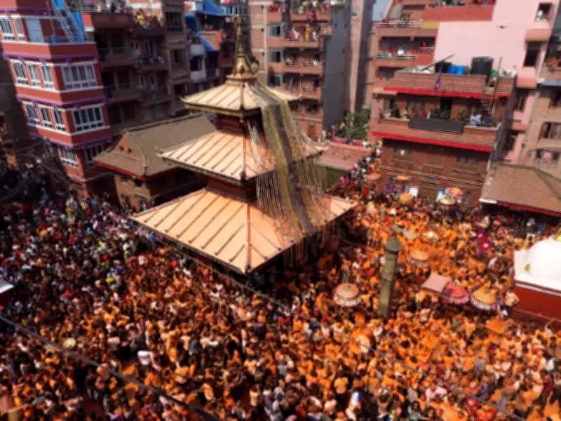 Nepal's Ancient Thimi Town Celebrates New Year with Vibrant Sindoor Jatra Festival