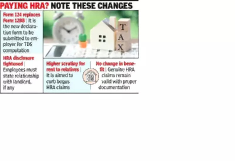 New HRA Declaration Form 124: Tighter Norms from April 2026
