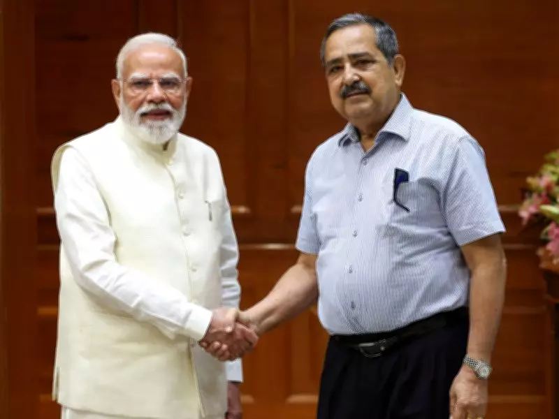 New NITI Aayog Vice Chairman Ashok Lahiri Meets PM Modi After Appointment