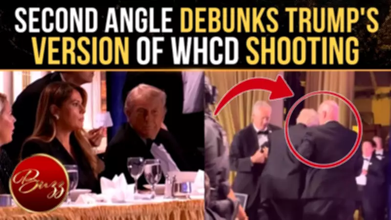 New WHCD Shooting Video Contradicts Trump's Account