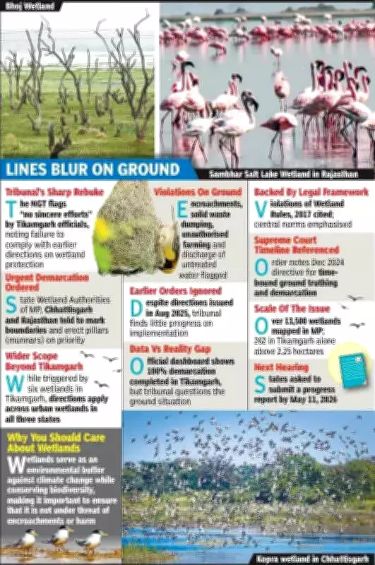 NGT Directs Three States to Demarcate Wetlands, Erect Boundary Walls