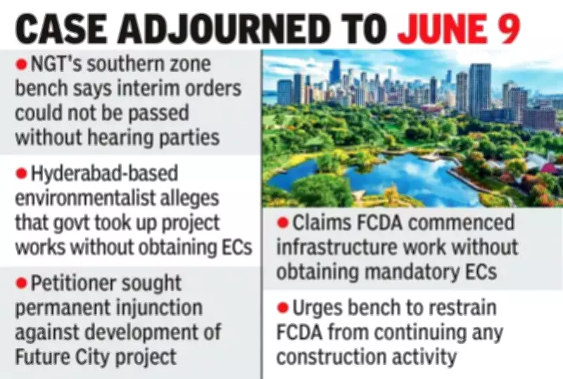 NGT Refuses Stay on Hyderabad's Future City Project, Seeks Counters