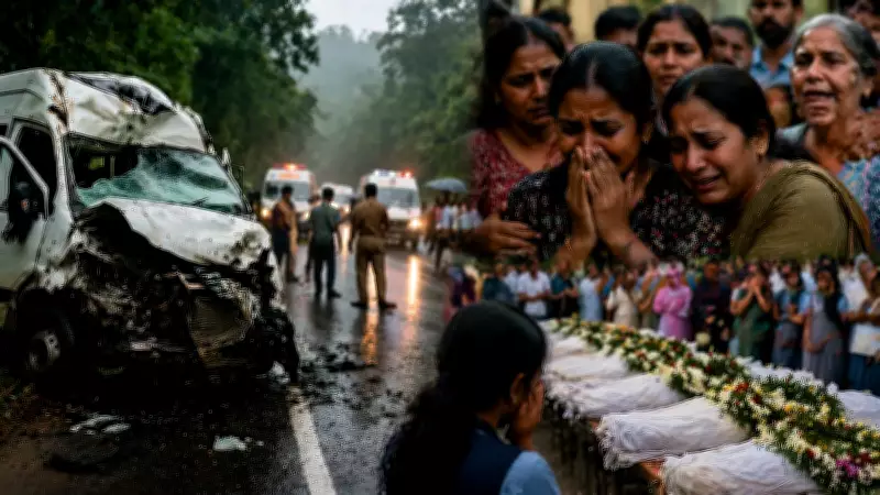Nine Killed in Tamil Nadu Road Accident, Kerala Village Mourns Loss