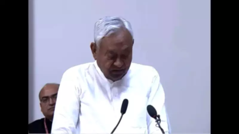 Nitish Kumar Sworn in as Rajya Sabha MP, BJP Set for Bihar CM Post