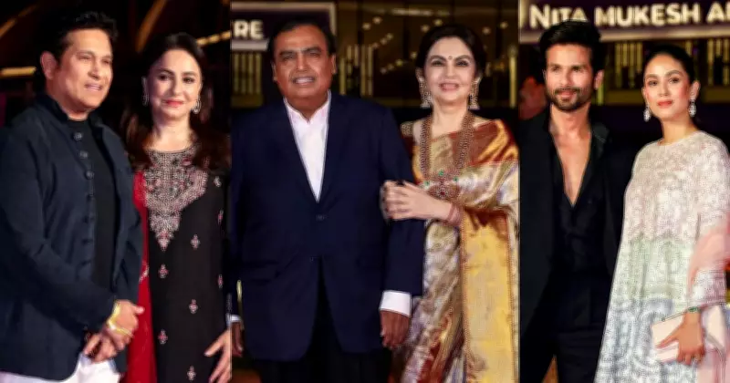 NMACC Gala Lights Up Mumbai: Ambanis, Salman, Ranveer, Sachin Lead Starry Night