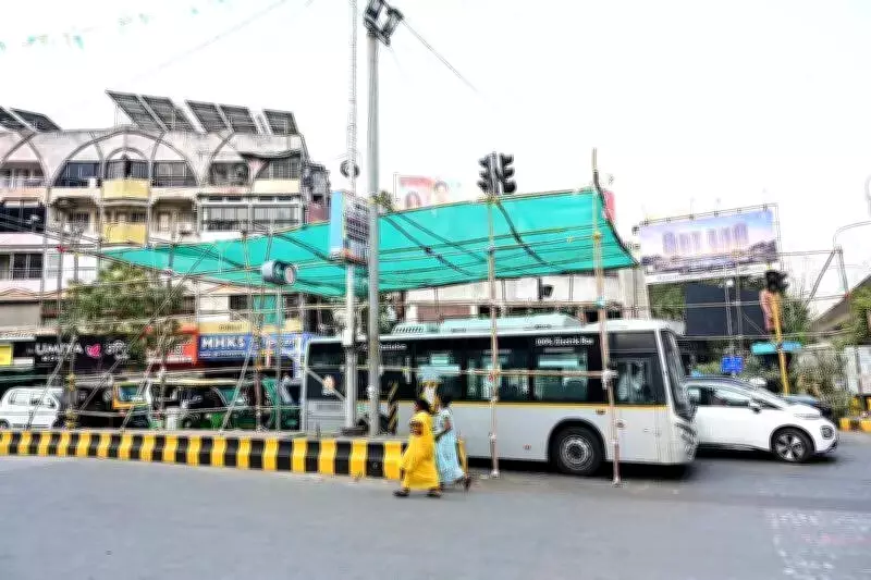 NMC's Shade Net Project at 18 Junctions Faces Congestion Issues