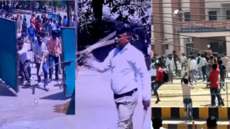 Noida Labour Protest Turns Violent: Workers Demand Salary Hike, Police Intervene