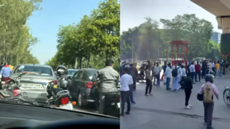 Noida Traffic Chaos as Industrial Workers' Wage Protest Intensifies