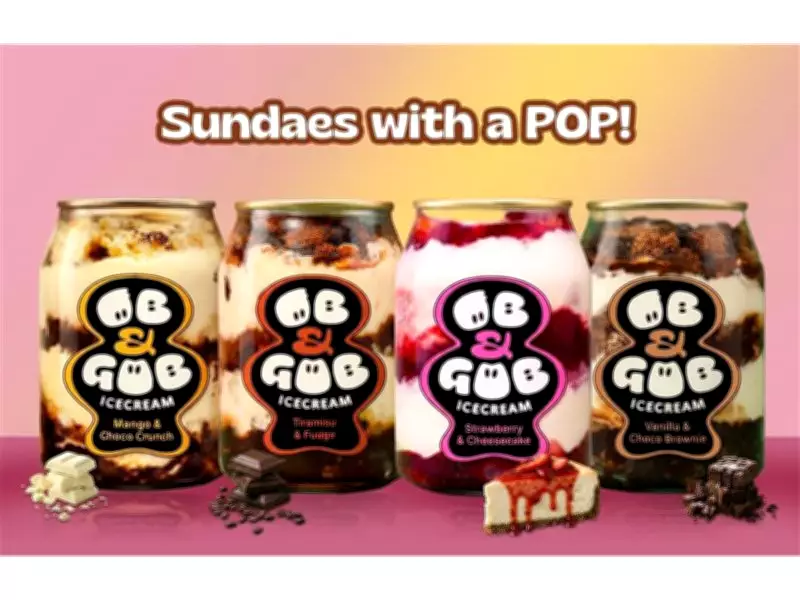 OB Gob Ice Cream Launches QCom First Brand for At-Home Sundae Indulgence