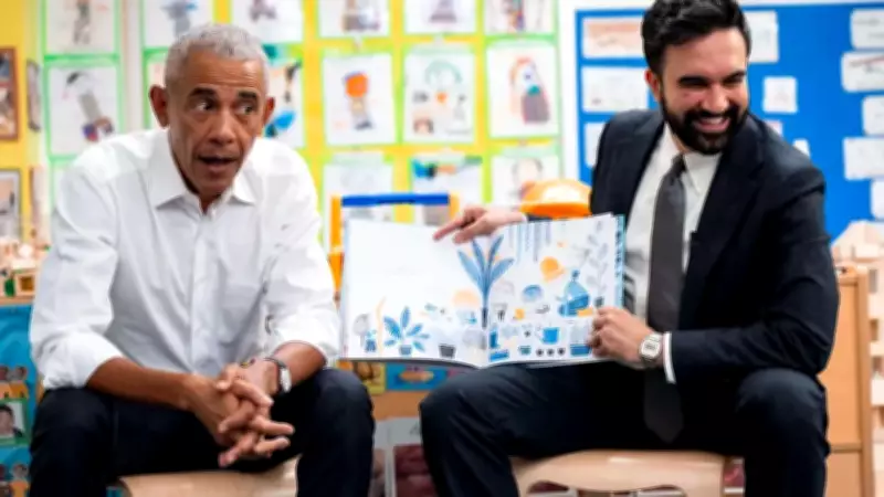 Obama and NYC Mayor Mamdani Bond Over Children's Songs in Bronx Visit