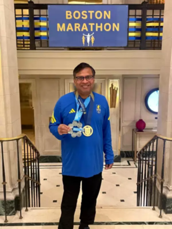 Odia Engineer Completes World's Six Major Marathons, Runs with Down Syndrome Son