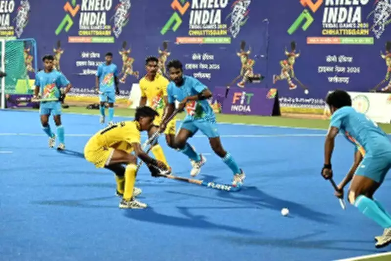 Odisha Clinches Gold in Men's Hockey at Khelo India Tribal Games Final