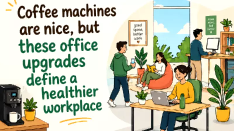 Office Health Crisis: Ergonomic Chairs, Plants, and Air Quality Matter More Than Perks
