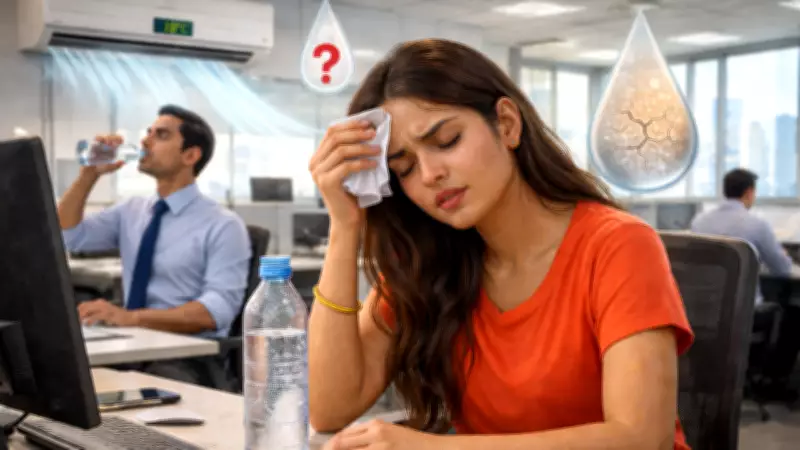 Office Workers Face Higher Dehydration Risk Than Outdoor Laborers, Expert Warns